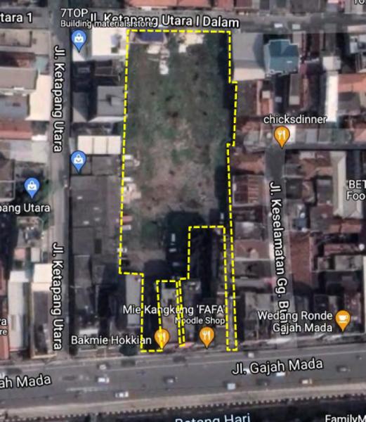 Tanah dijual di Taman Sari, Jakarta Barat